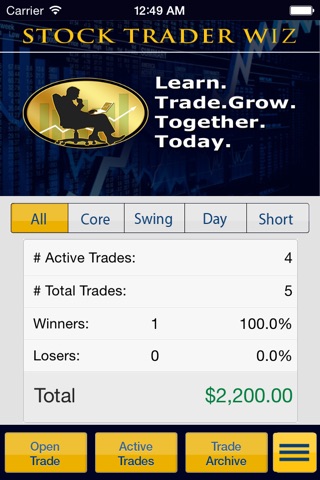 Stock Wiz Pro: Trade Diary screenshot 2