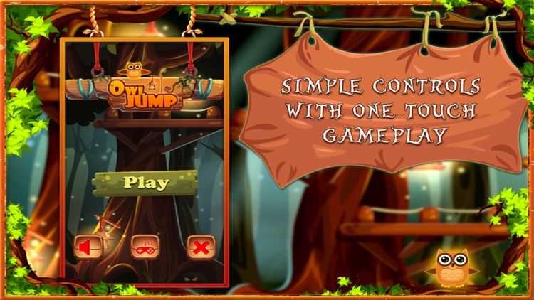 Owl Jump - Be brave and fly up to climb the tree screenshot-3