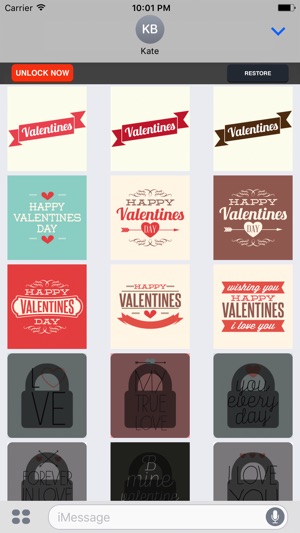 I Love You - Couple Stickers for Valentine's Day(圖5)-速報App