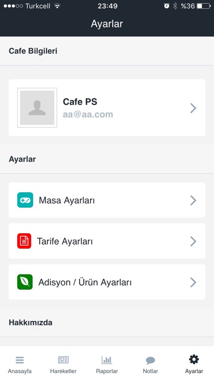 CafePS - Playstation Cafe Takip Programı screenshot-3