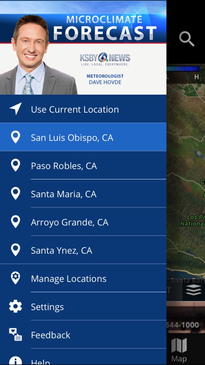 KSBY Microclimate Weather Forecast screenshot-4