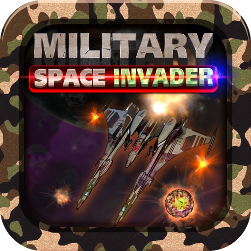 Military Space Invader iOS App