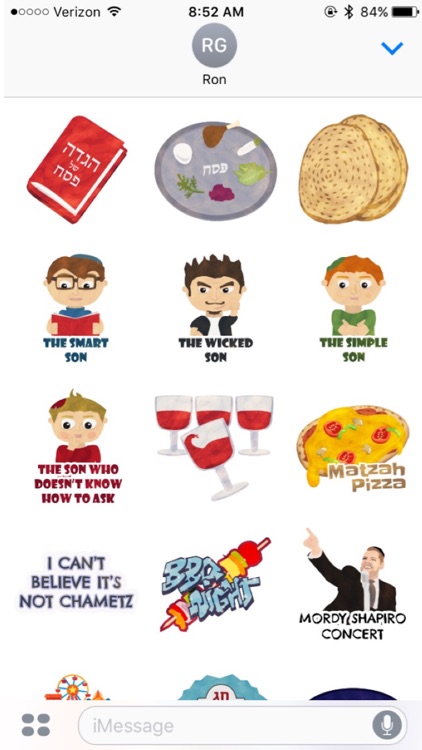Pesach Sticker Pack