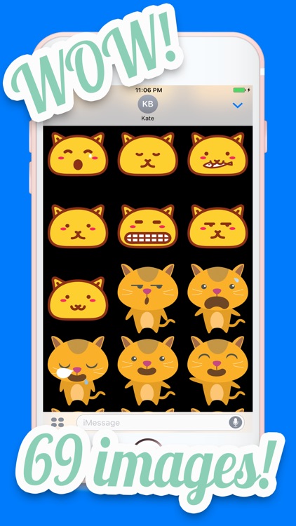 Large Cat Emoji Pack