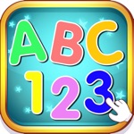 ABC 123讀書寫字母表信件和數字