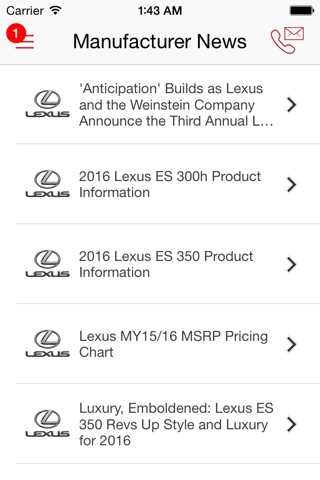 Lexus Escondido DealerApp screenshot 3