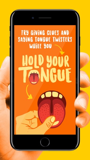 Hold Your Tongue: Funny Party Game for F