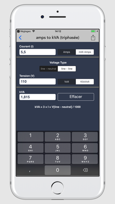Calculatrice Electrique Calculatrice Electrique