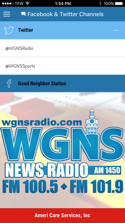 WGNS News Radio