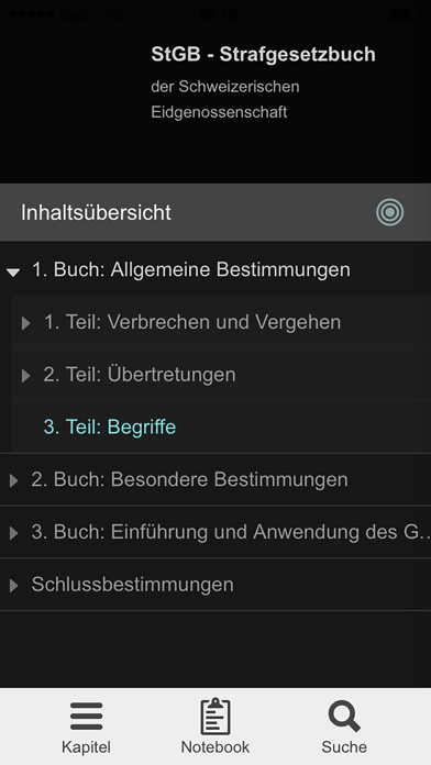 How to cancel & delete StGB - Schweizerisches Strafgesetzbuch from iphone & ipad 2