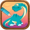 Kids Dinosaur Jurassic Coloring Book Dino games