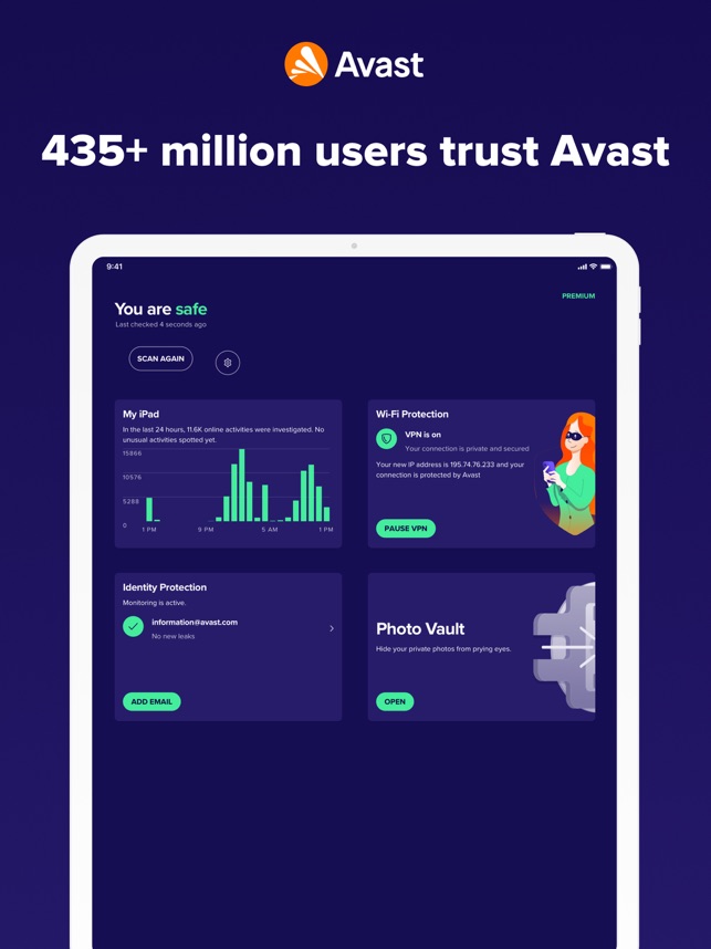 Este Avast în App Store?