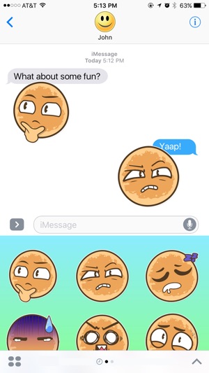 Funny Pancake Stickers(圖2)-速報App