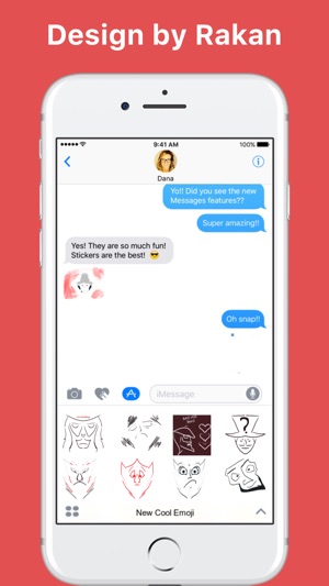 New Cool Emoji贴纸，设计：Rakan(圖1)-速報App