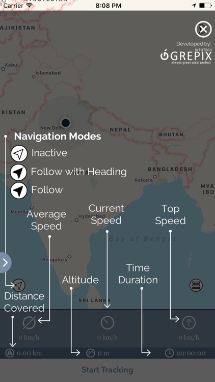 Grepix's Route Tracker Plus