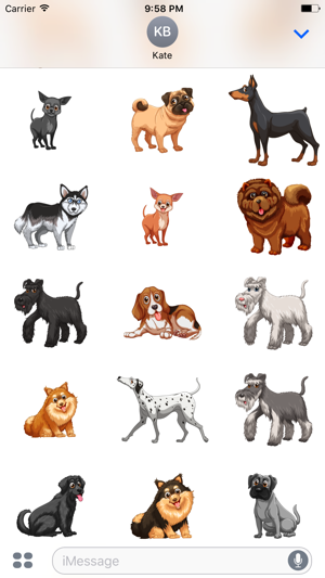 High Quality Dog Stick Pack for Messaging(圖3)-速報App