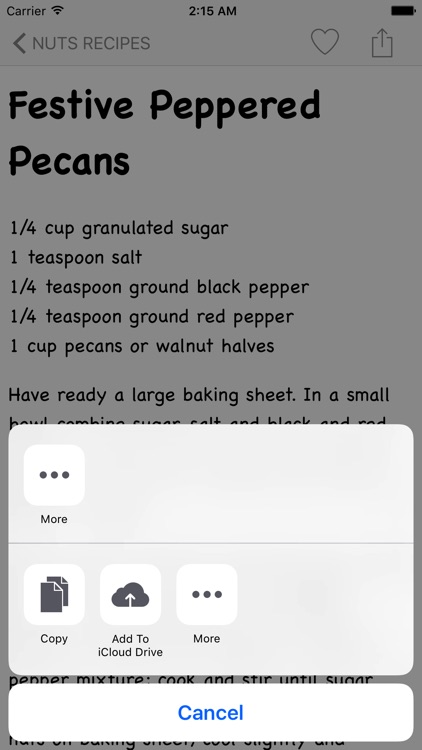 Delicious Nuts Recipes screenshot-4