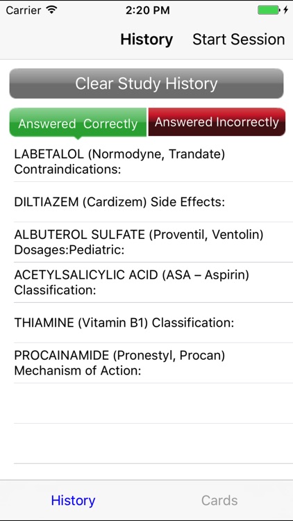 EMS Flashcards - Paramedic Drug List