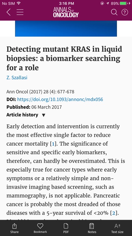 Annals of Oncology (Journal)