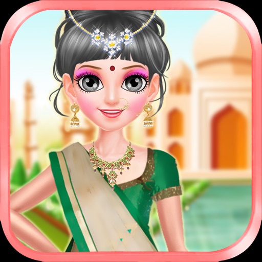 Indian Doll - Fashion Makeover Games For Girls Icon
