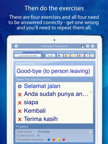 Declan Indonesian FlashCards for iPad screenshot 4