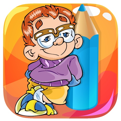 Best Coloring Page Game For Harry Boy Version