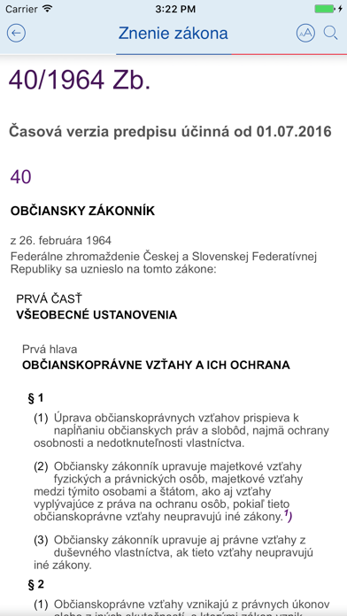 Screenshot #3 pour Zákony SK
