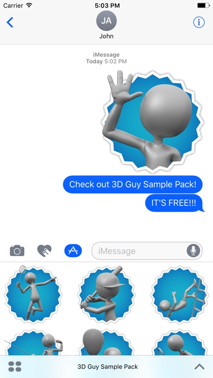 3D Guy Sample Pack