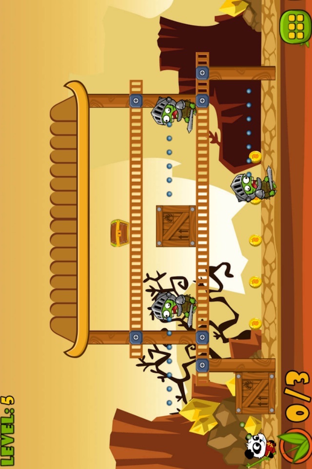Panda VS. Zombie Puzzle screenshot 3