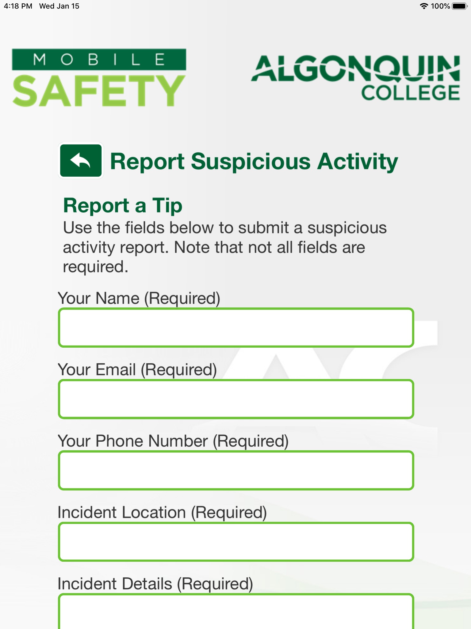 Mobile Safety screenshot 4