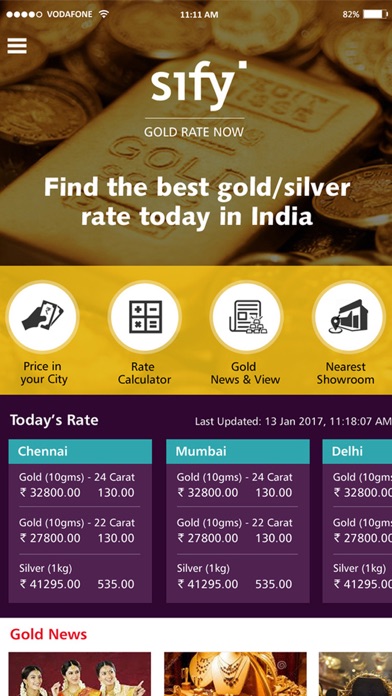 How to cancel & delete Sify Live Gold Rate India from iphone & ipad 2