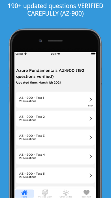 Azure AZ - 900 UPDATED 2022 iphone images