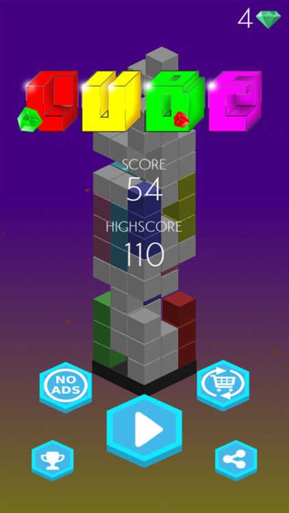 Magic color cube - 3D Block classic games screenshot-4