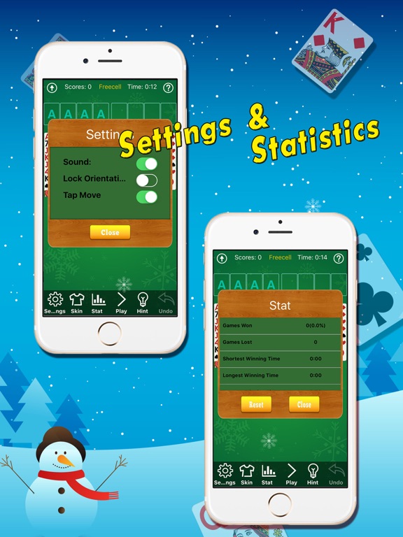 Freecell: Christmas - Play Classic Solitaire Cardsのおすすめ画像4