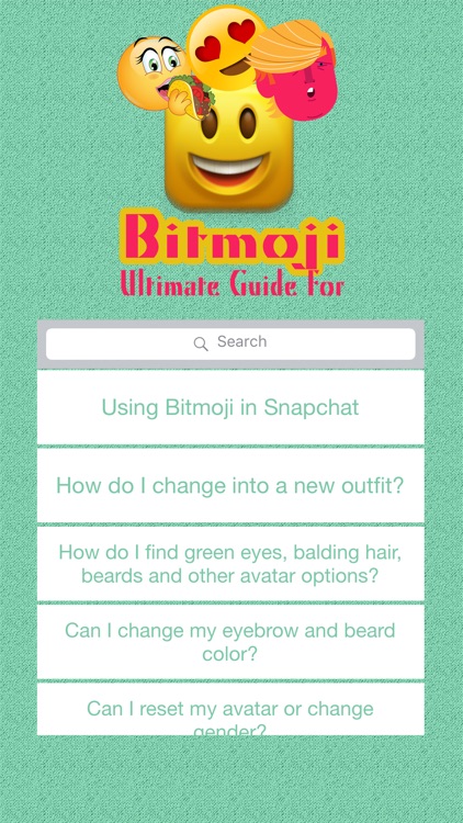Ultimate Guide For Bitmoji - Your Personal Emoji