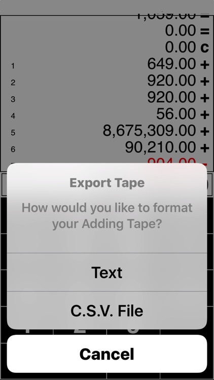 Adding Tape Printing Calculator with virtual tape screenshot-3