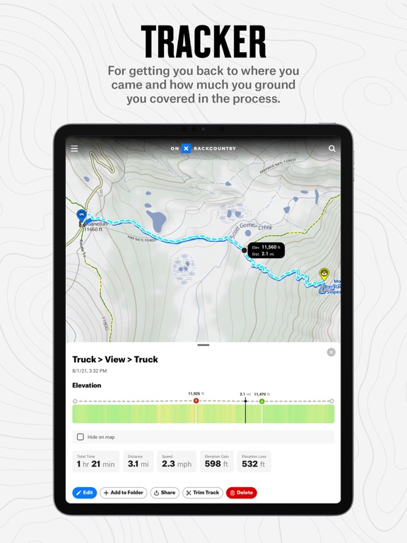 onX Backcountry: 3D Trail Mapsのおすすめ画像2