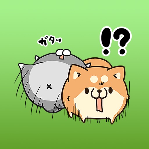 Teah Dog And Lyha Cat Couple Japanese Sticker