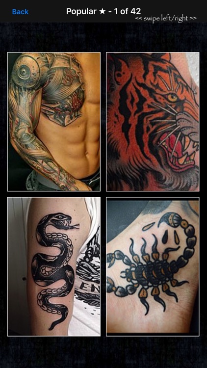 Tattoos 4 Men Pro - HD Ink, Designs by Top Artists