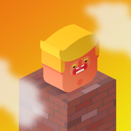 Cubic Trump : Build The Wall And Collect Tacos iOS App