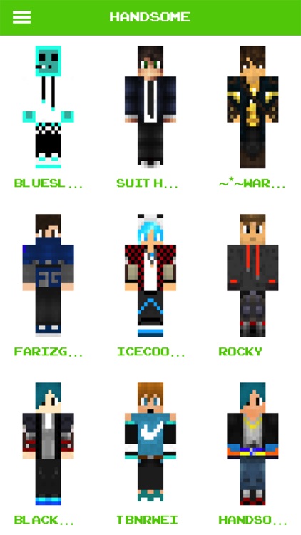Boy Skins for Minecraft- Pocket Edition 2017