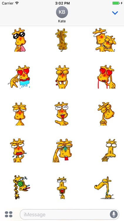 Animated Giraffe