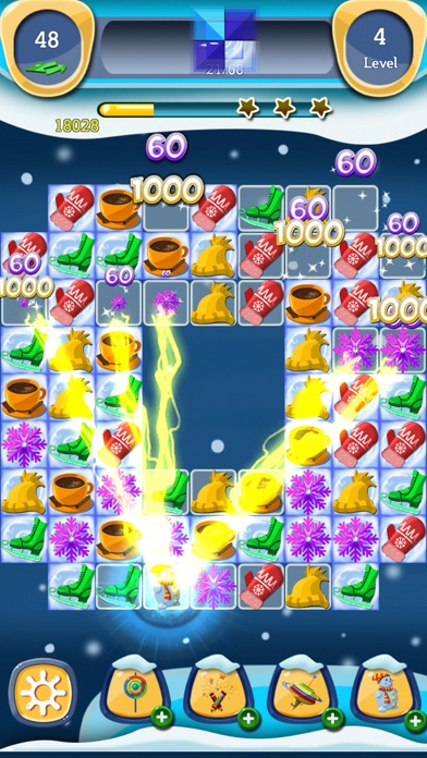 How to cancel & delete Frozen Madness: Winter Match 3 from iphone & ipad 4