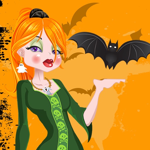 Dress Up Halloween Girl iOS App