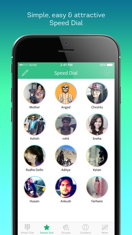 Speed Dial - T9 and Smart Call