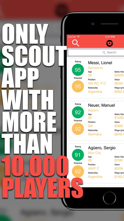 iScout - FM 2017 Football Player Scout