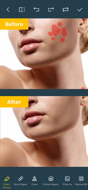 ‎Photo Retouch-Object Removal Screenshot