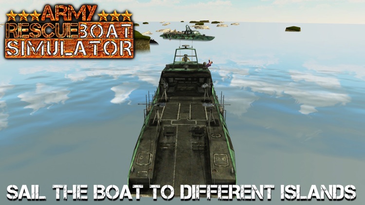 Army Rescue Boat Simulator & 911 Coast Emergency screenshot-3