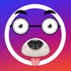 Funny Face for instagram Effects Sticker Draw Pics