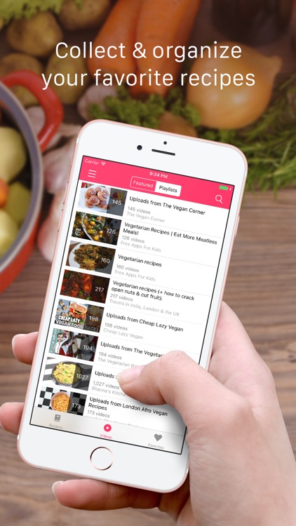 Healthy Vegetarian Recipes, Diet & Ingredients screenshot-3